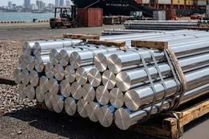Round bar bundling preparation