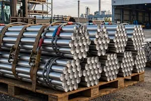 Round bar ready for export